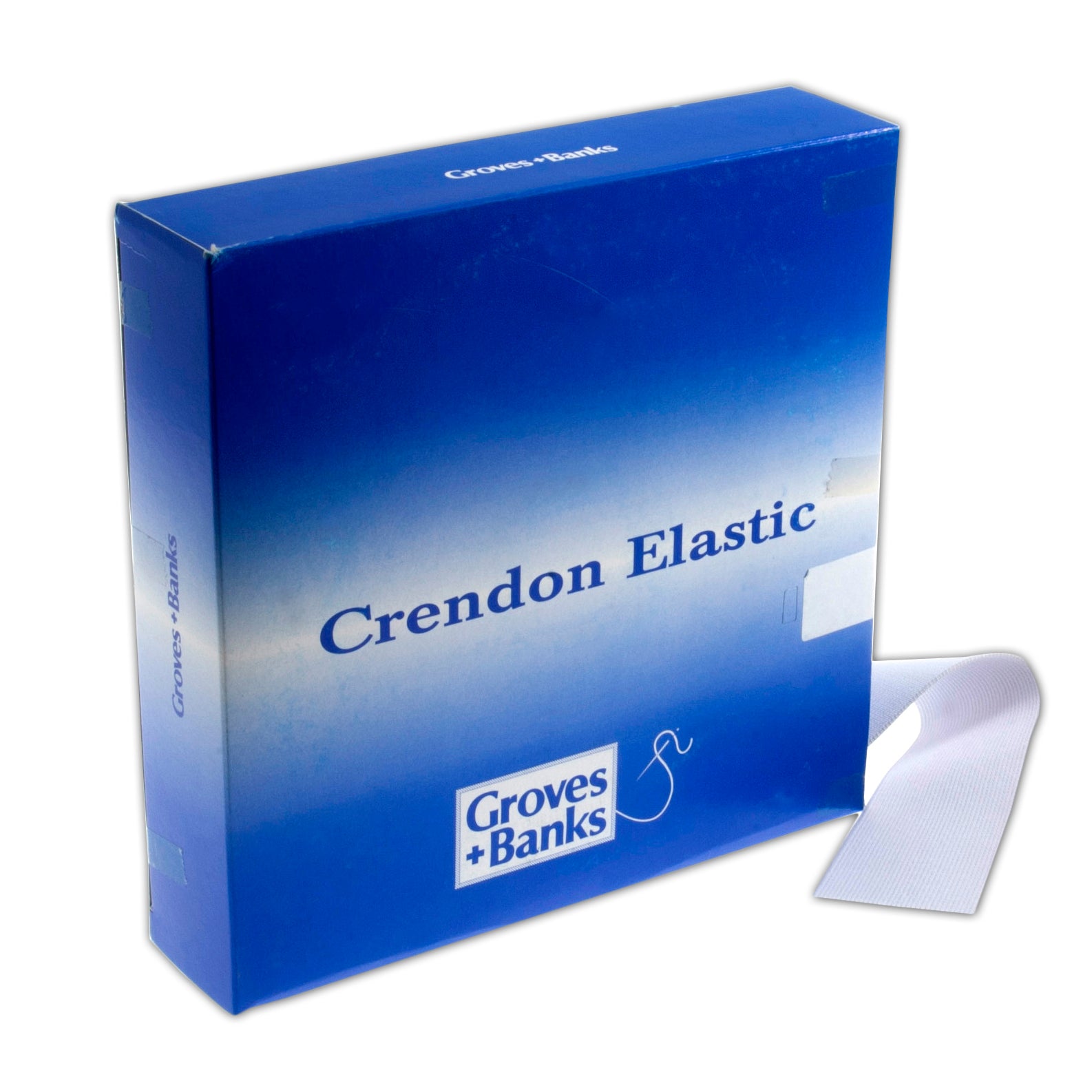 White 50mm Boil Proof Elastic - HA6050