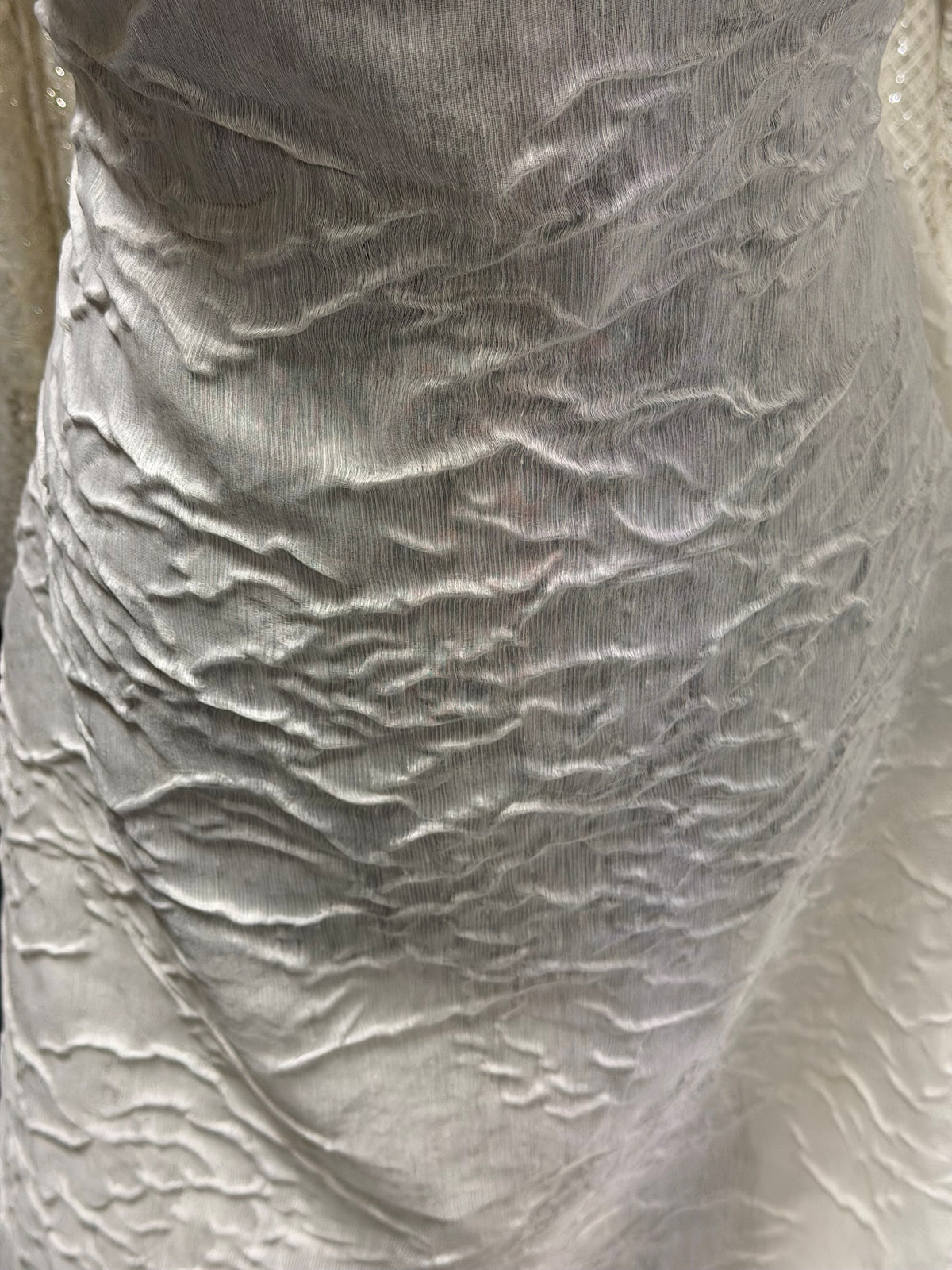 Ivory Italian Cloqué Brocade - Harlem