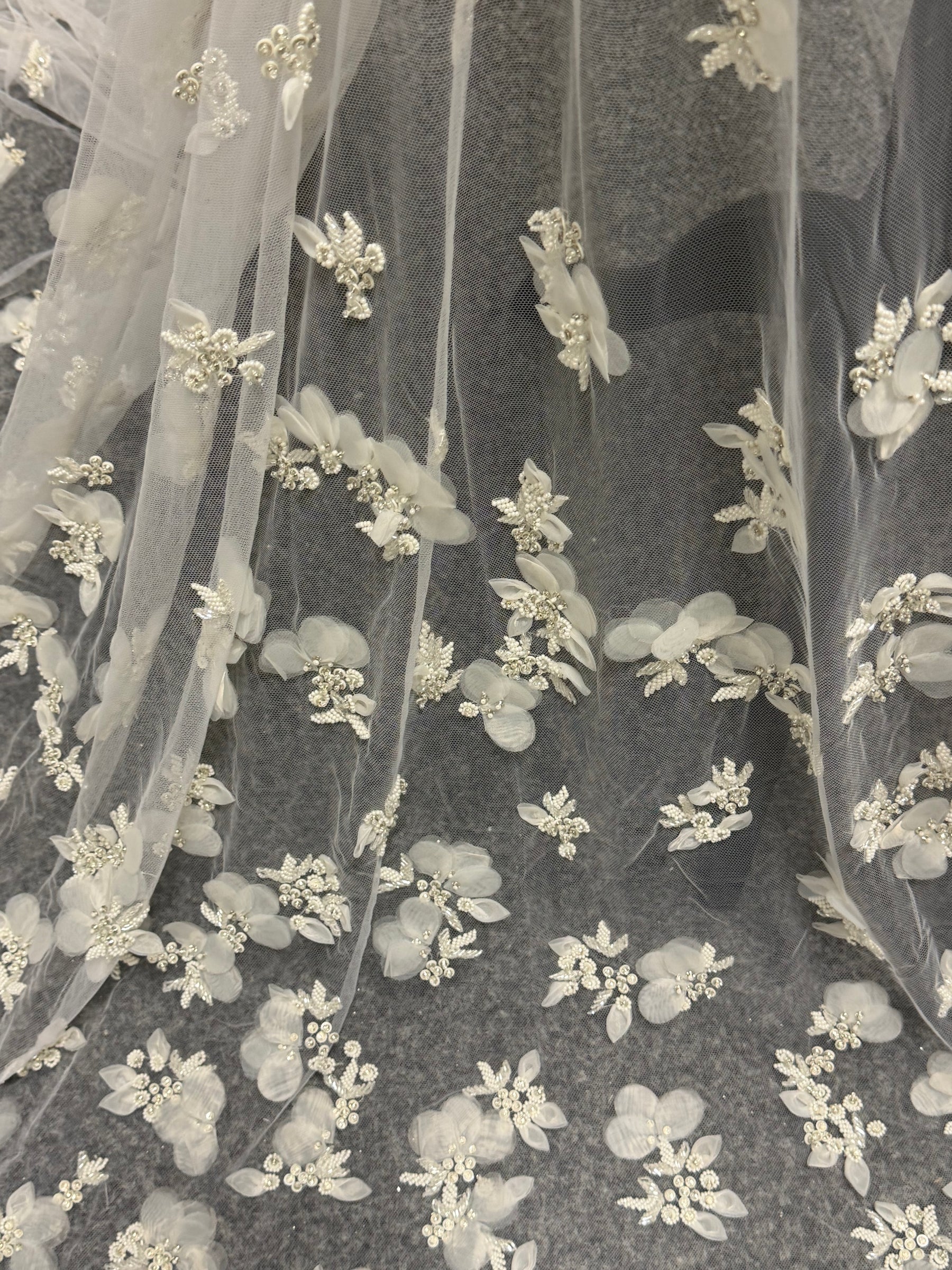 Ivory 3D Lace - Ethana