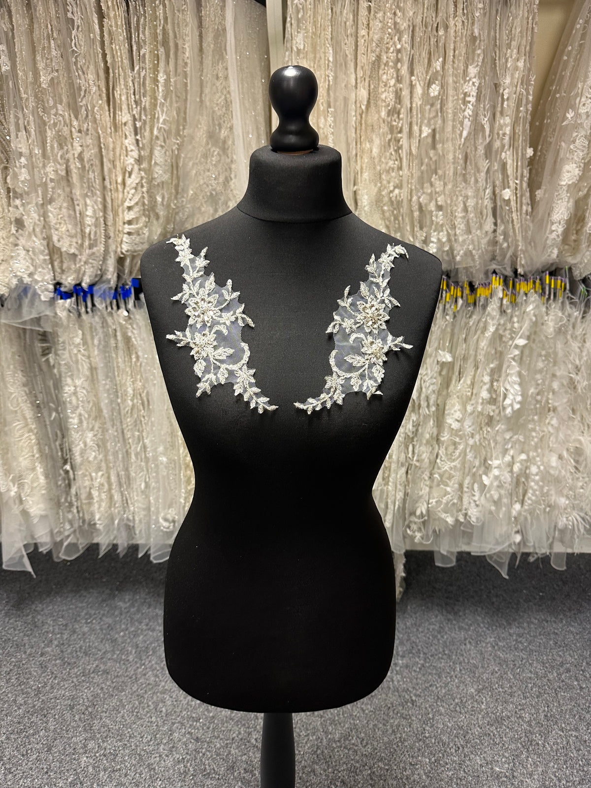 Crystal and Sequin Embellished Appliques - Fame