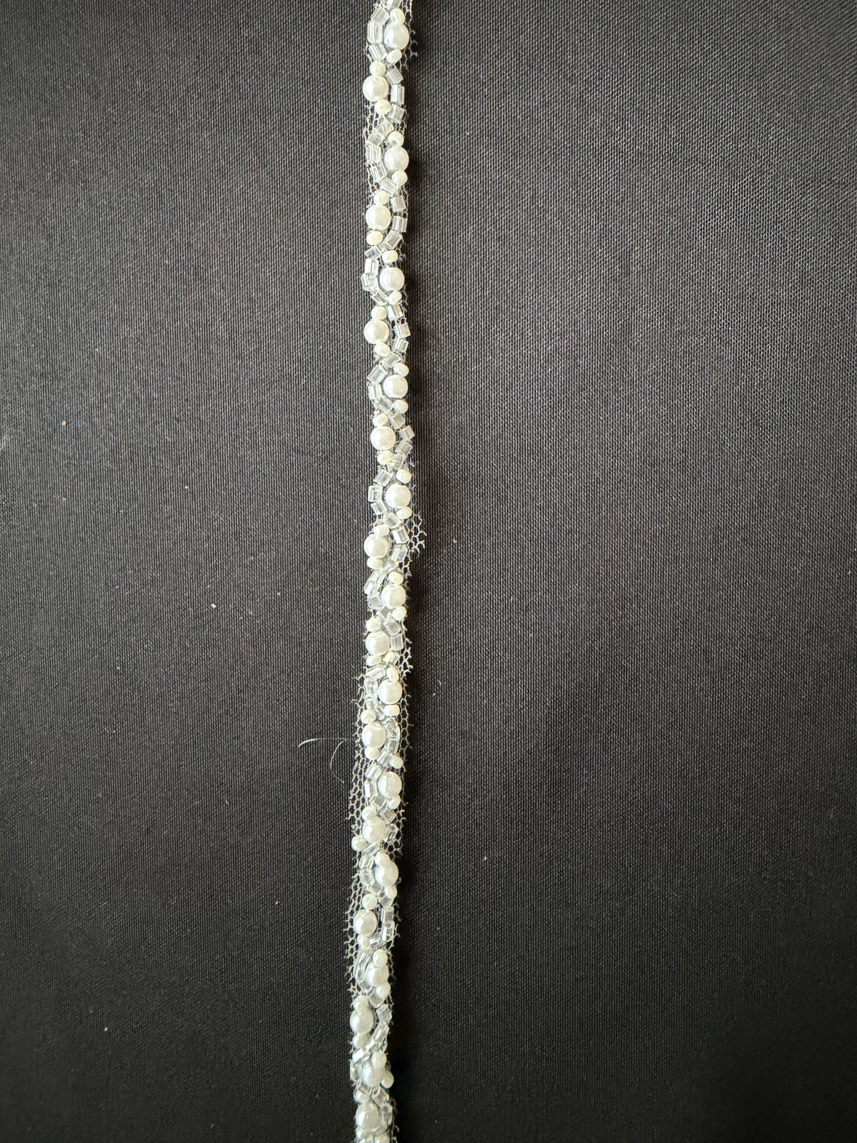 Ivory Beaded Dress Trim - EH2039