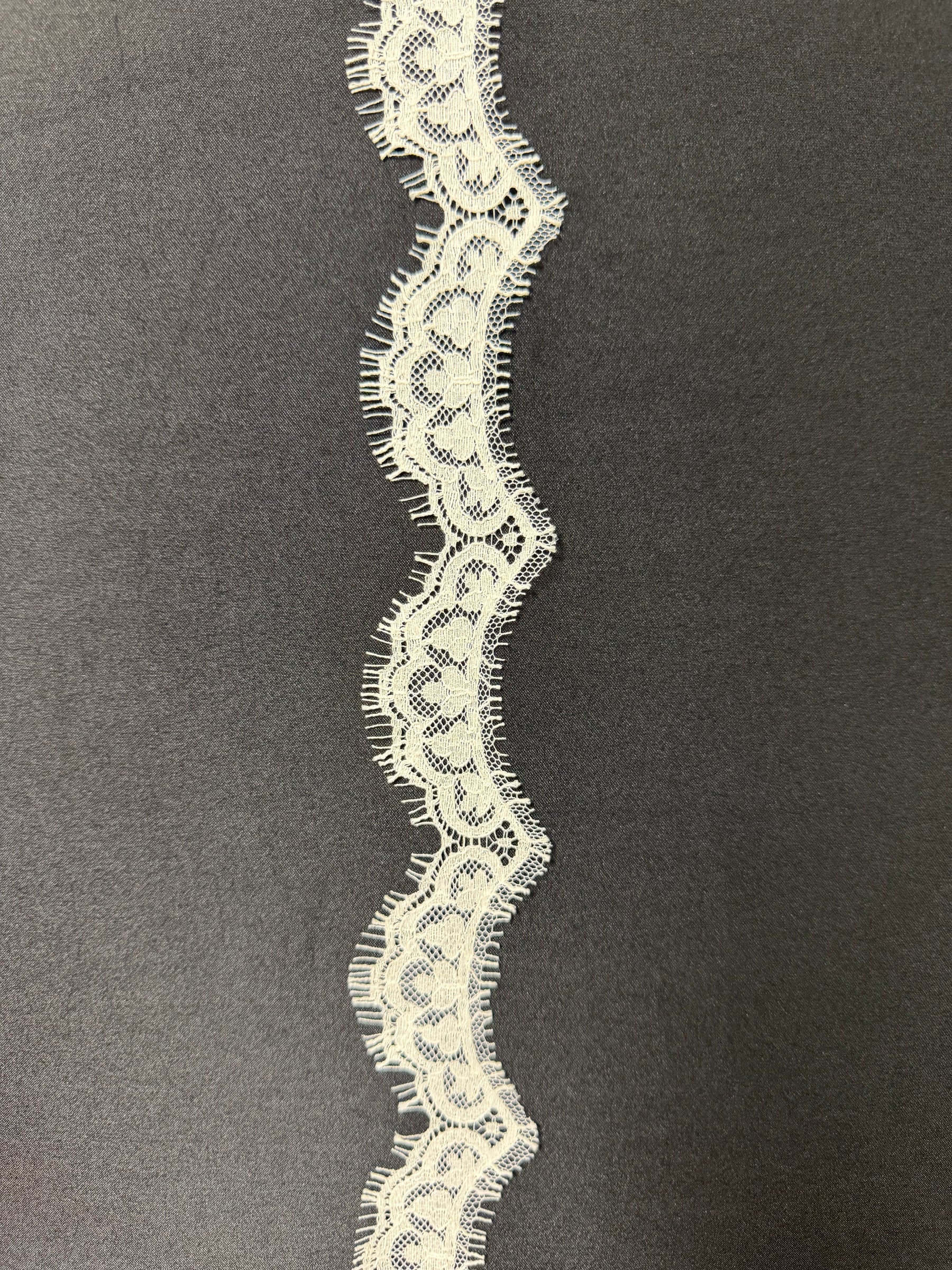 Ivory Chantilly Lace Trim - EE4007