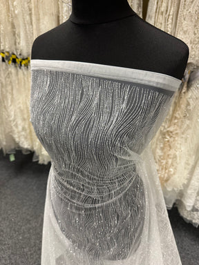 Ivory Glitter Tulle - Rafa