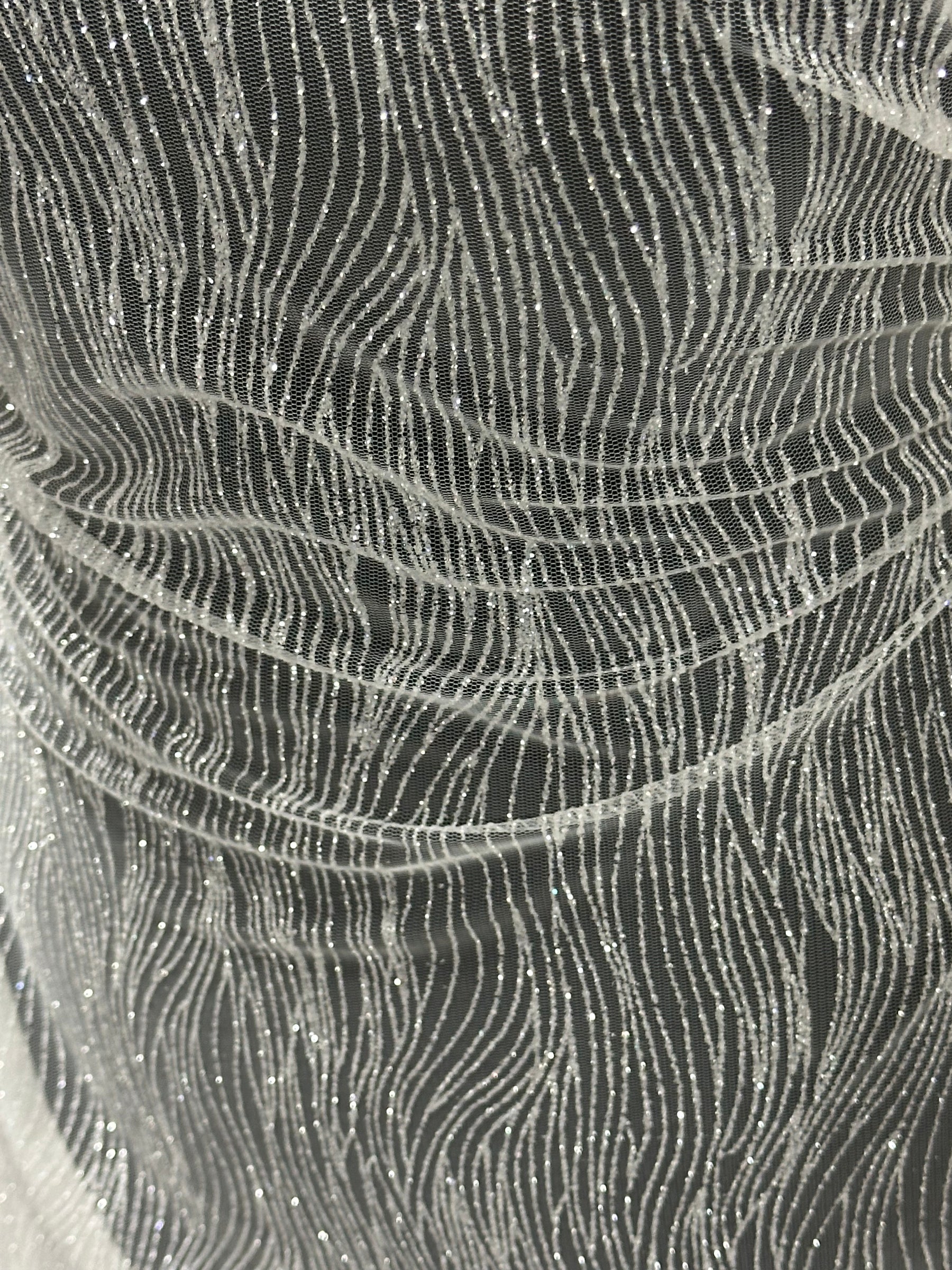 Ivory Glitter Tulle - Rafa