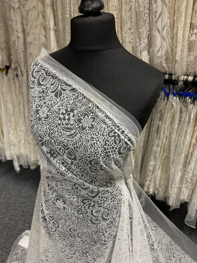 Ivory Glitter Tulle - Glutton