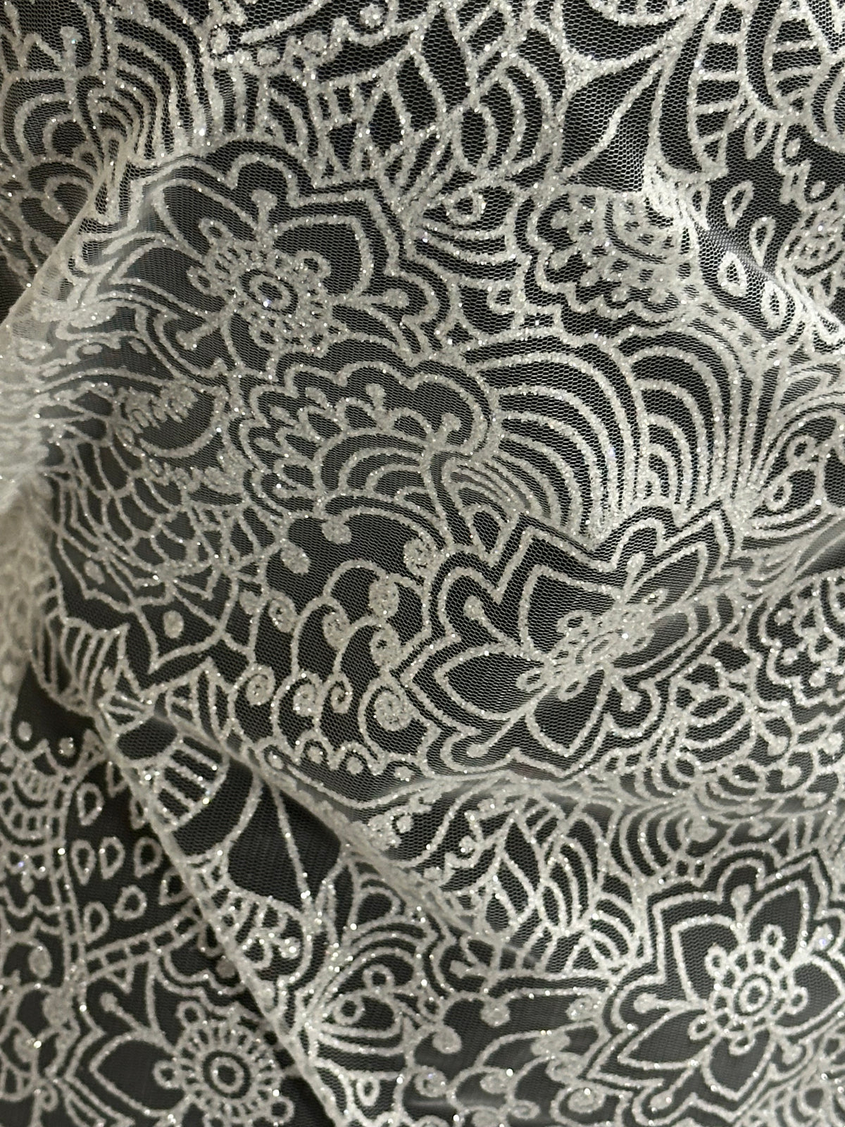 Ivory Glitter Tulle - Glutton