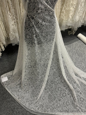 Ivory Glitter Tulle - Glutton