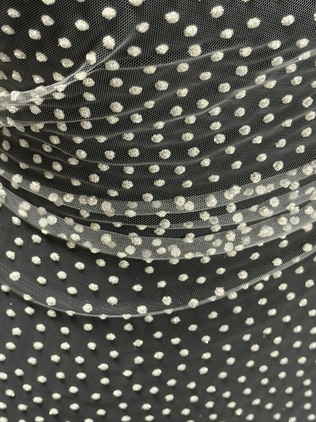 Ivory Glitter Lace - Incidental