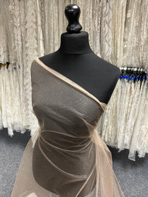 Nude Glitter Tulle - Scalaway