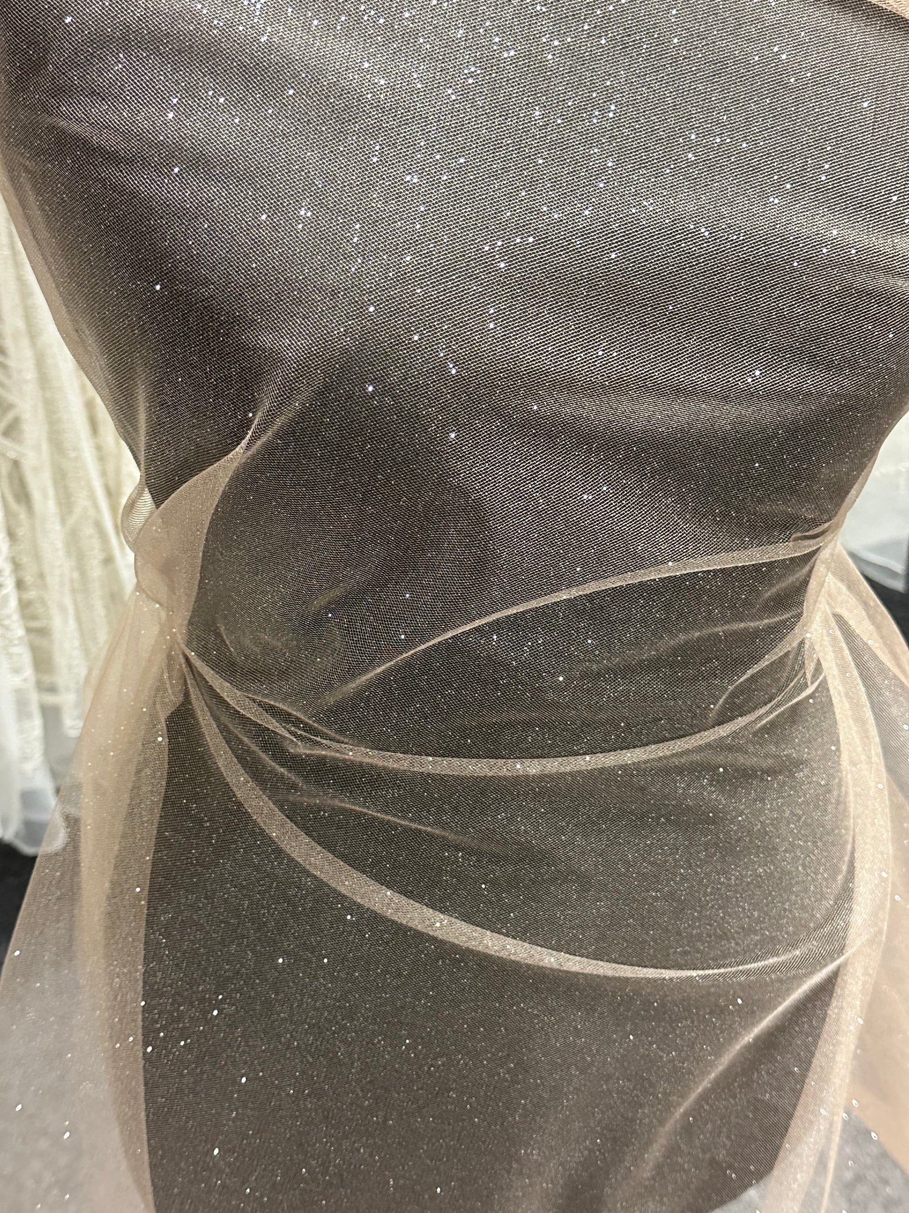 Nude Glitter Tulle - Scalaway