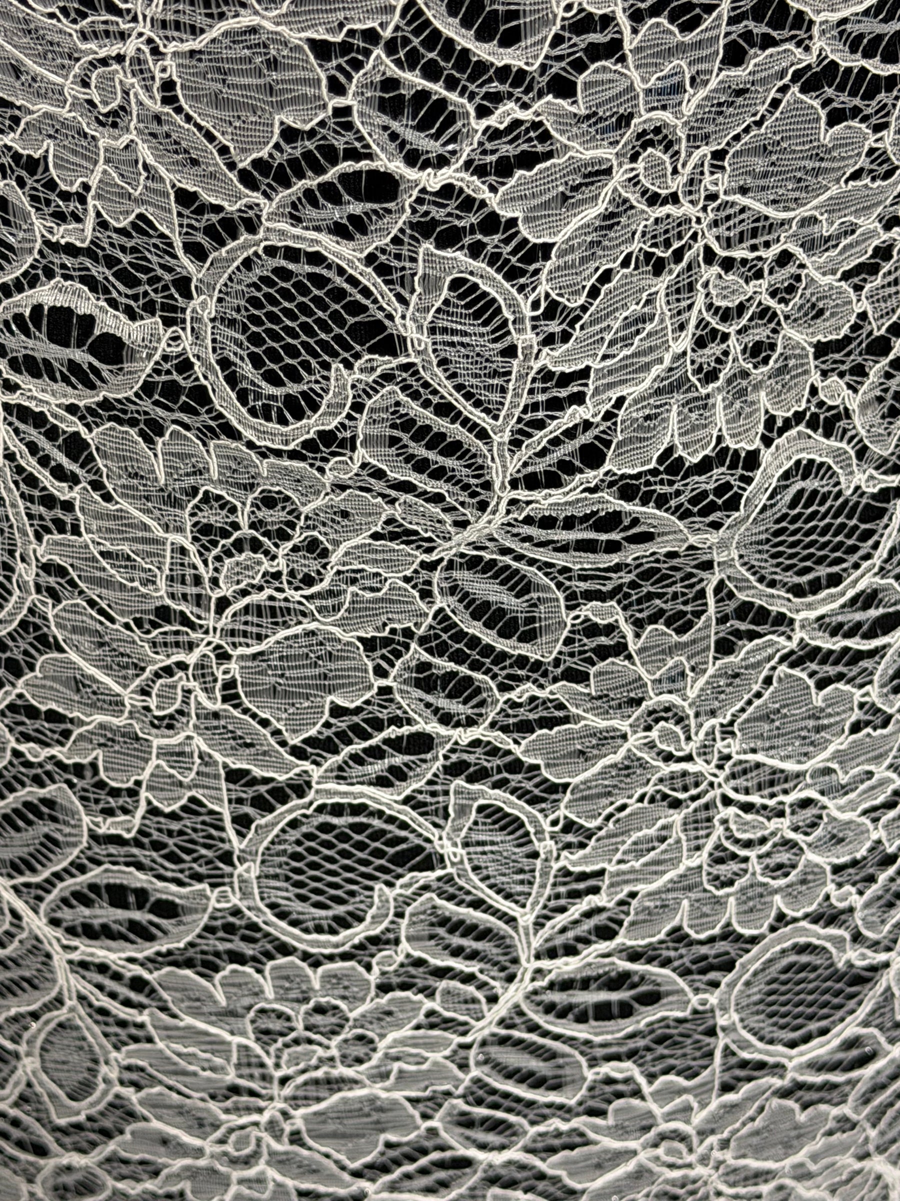 Silver Corded Lace - Mendap