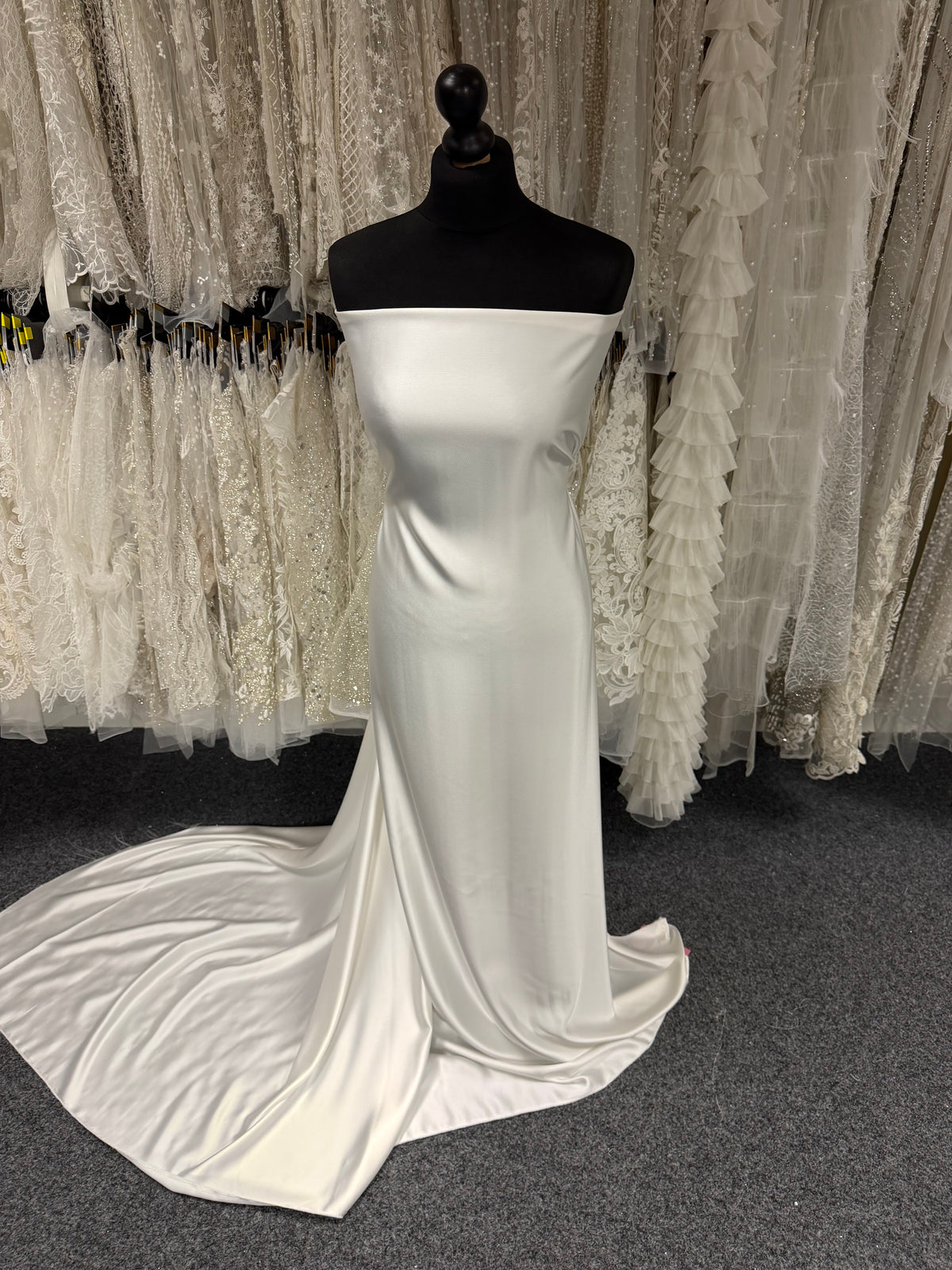 Standard Ivory Acetate Touch Satin - PB1002