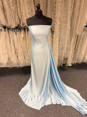 Sky Blue Acetate Touch Satin - PB1002