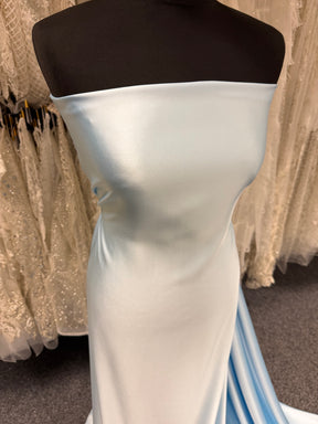 Sky Blue Acetate Touch Satin - PB1002