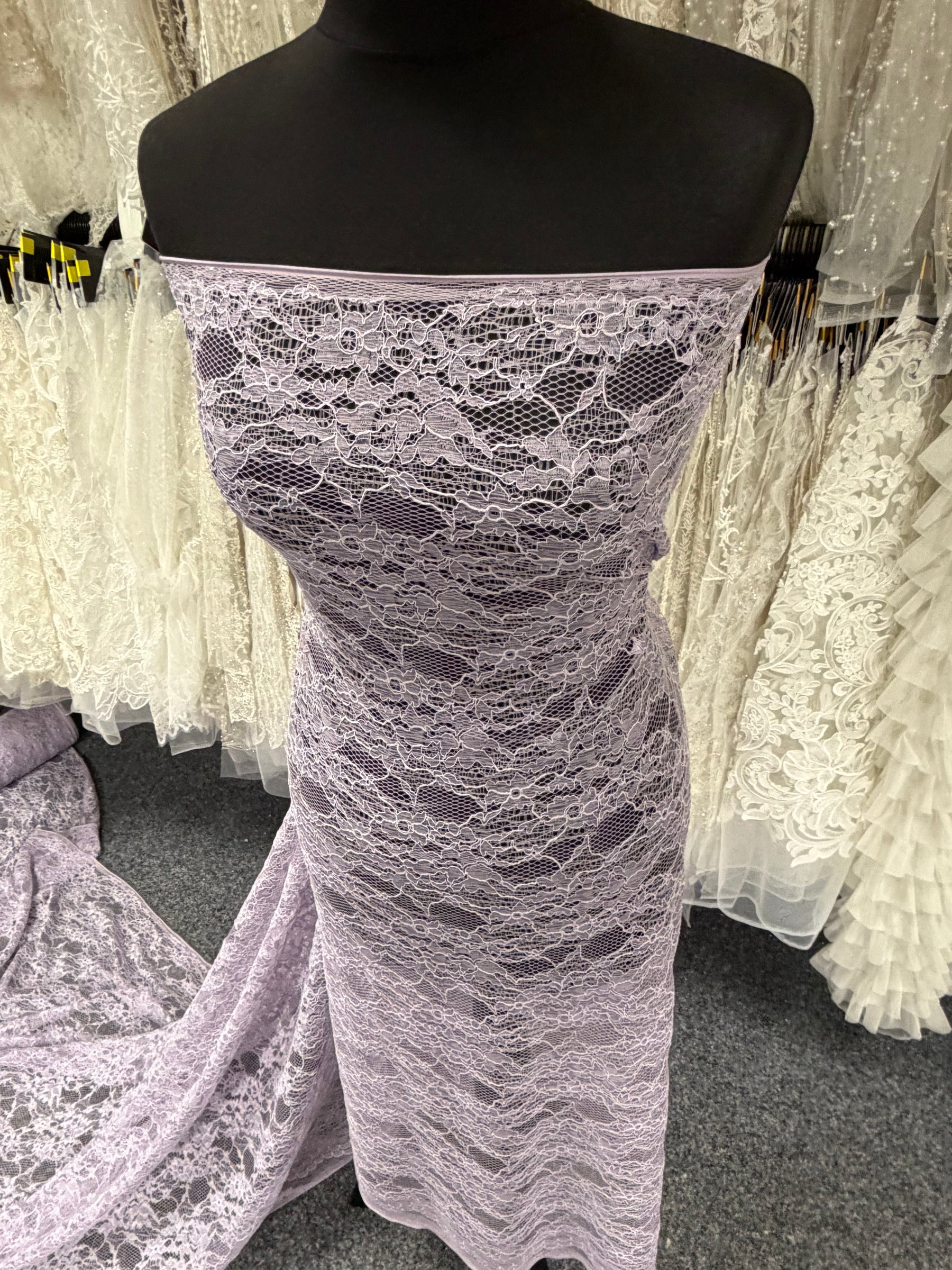 Lilac Corded Lace - Landon
