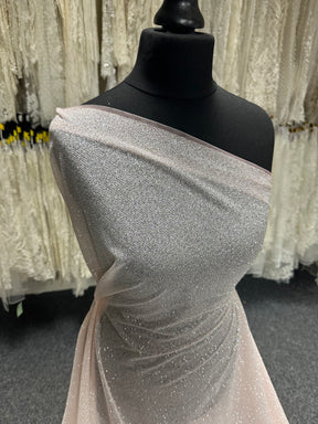 Nude Glitter Tulle - Salvage