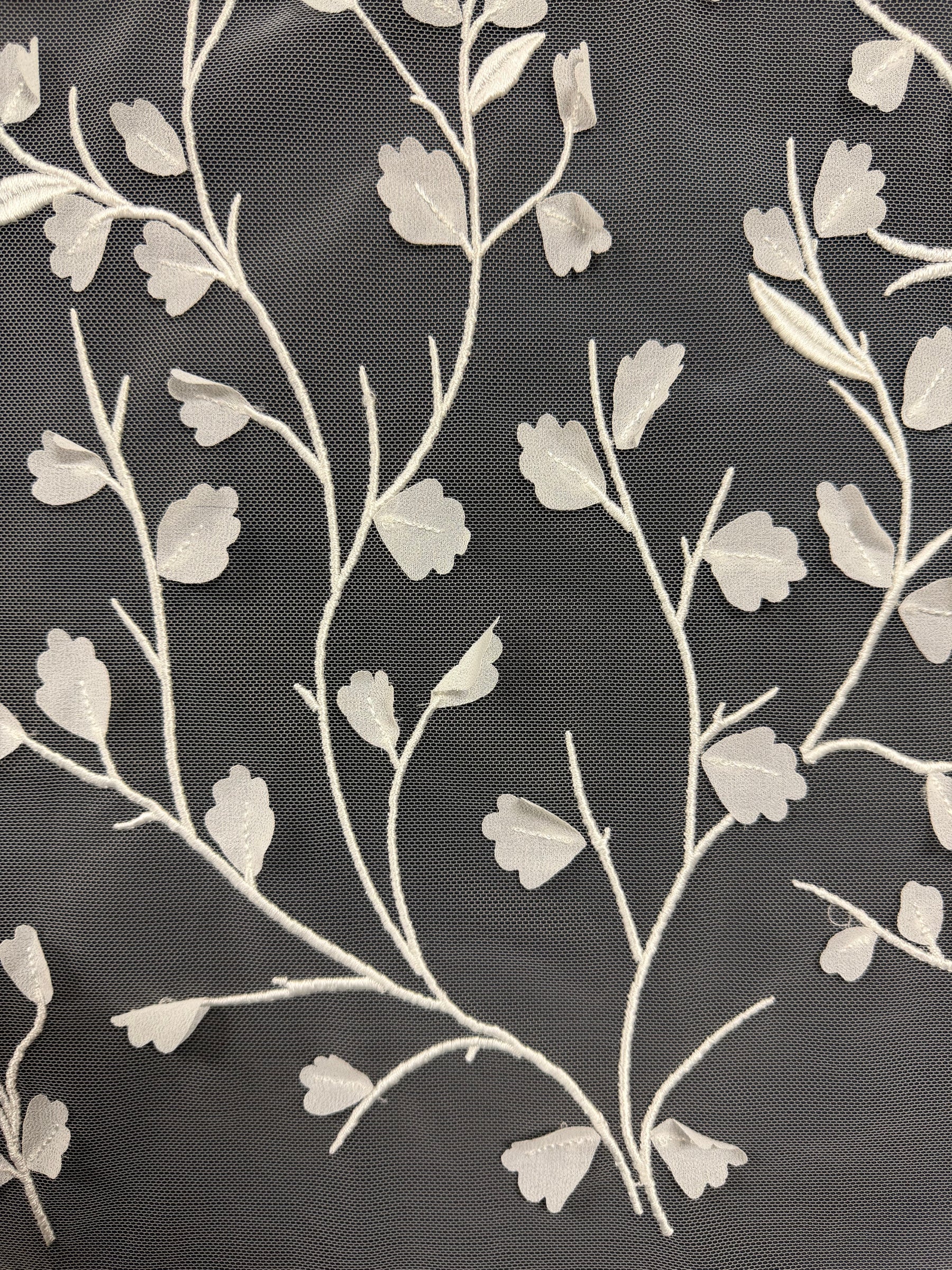 Ivory Embroidery Lace - EB5028