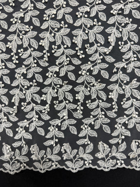 Ivory Embroidery Lace - EB5050