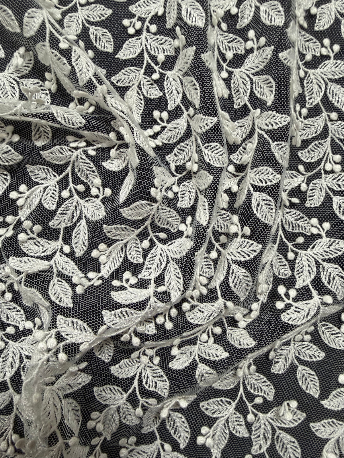 Ivory Embroidery Lace - EB5050