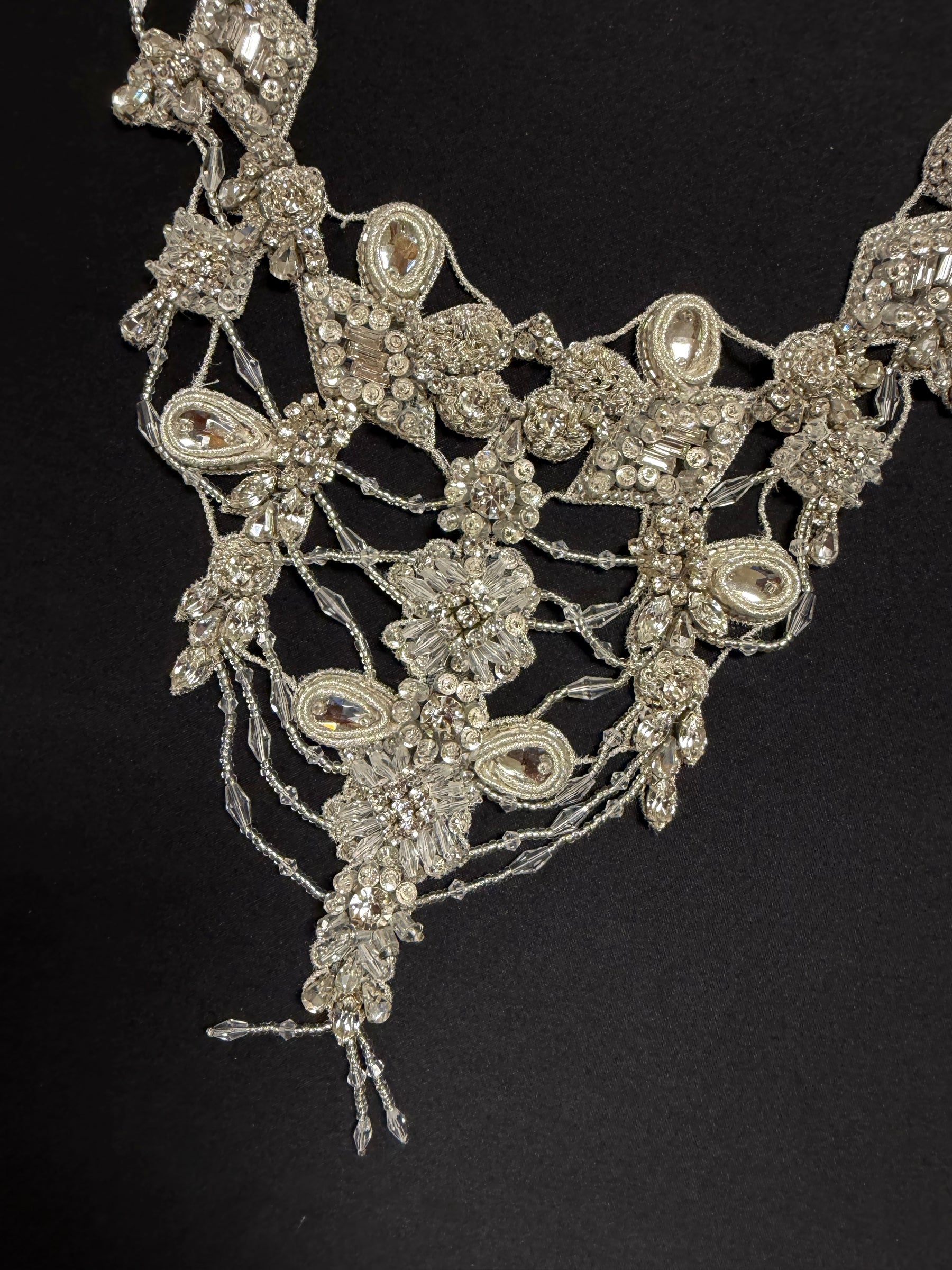 Crystal Beaded Applique - MH1031
