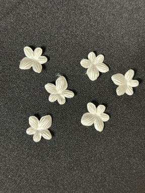 S Ivory Eco Satin Flowers - MM0036 (Bag of 144)