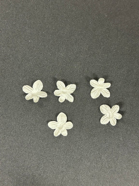 Ivory 5 Petal Flowers - MM0035 (Bag of 144)