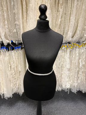 Ivory Beaded Dress Trim - EH2041
