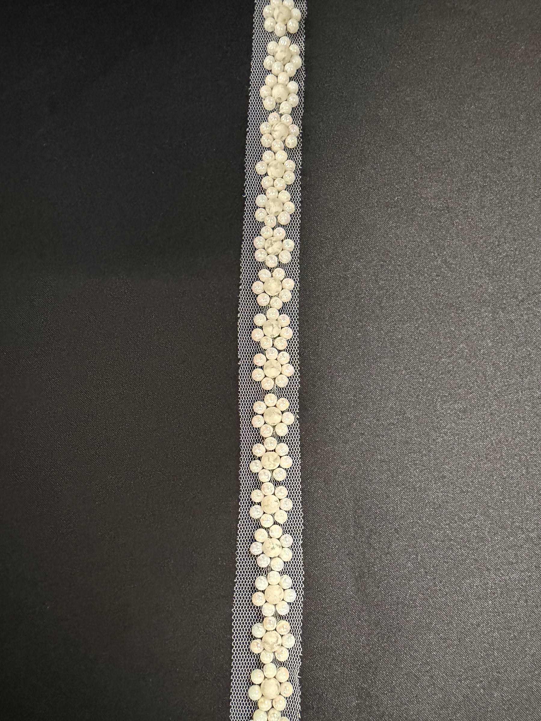 Ivory Beaded Edging - EH2028