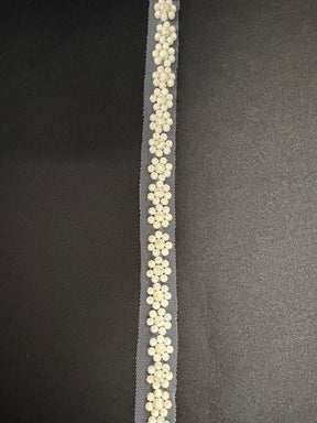 Ivory Beaded Edging - EH2028