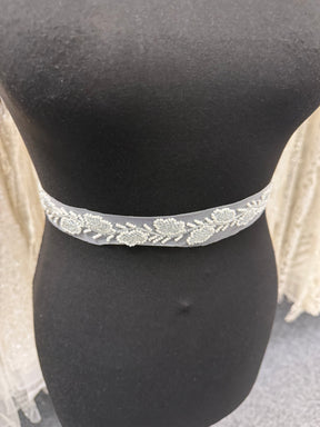 Ivory Beaded Edging - Ivory - EH2018