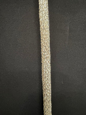 Silver Beaded Edging - EH2021