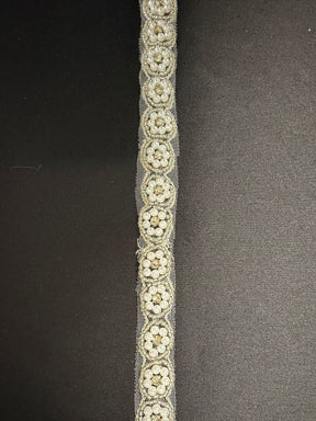 Crystal Beaded Edging - T821