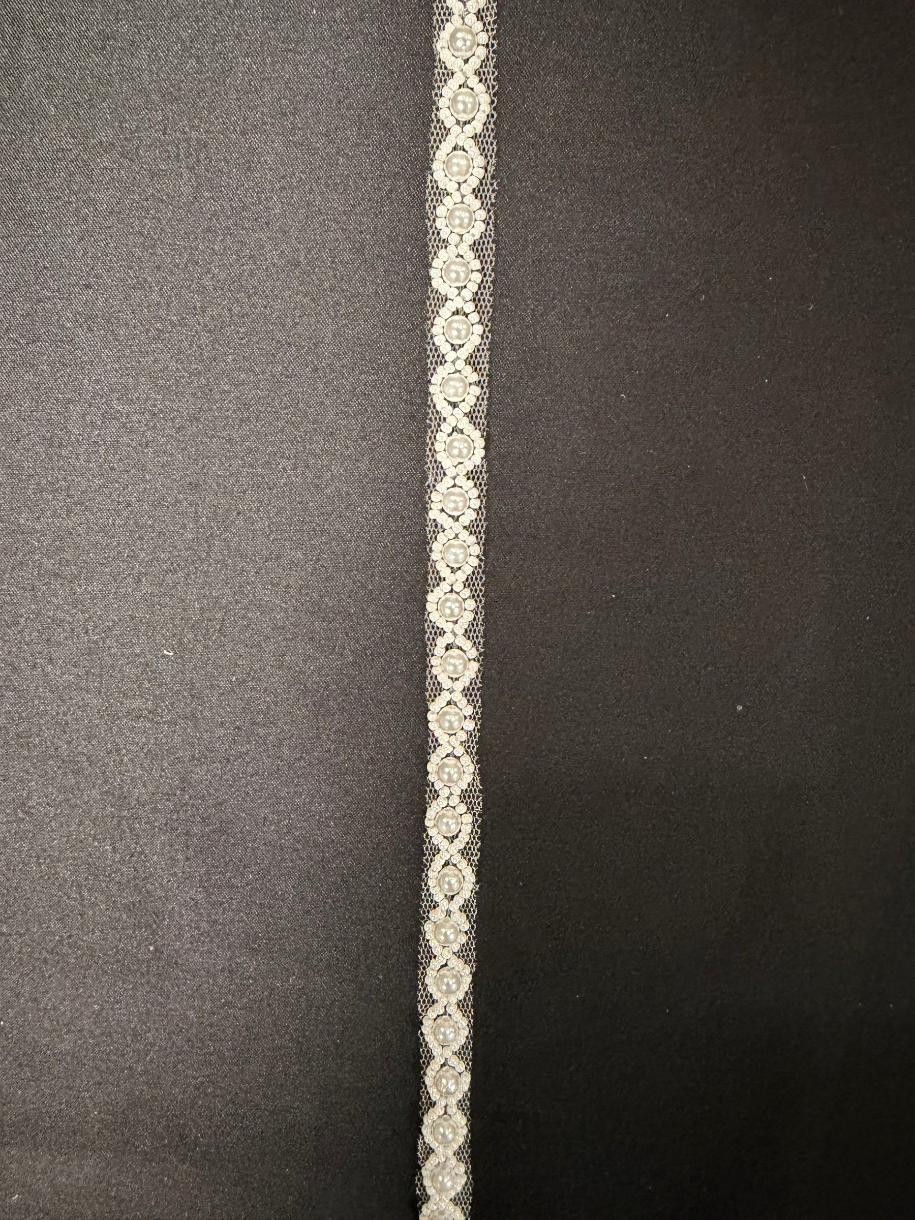 Ivory Beaded Edging - EH2019