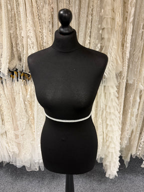 Ivory Beaded Edging - Ivory - EH2017
