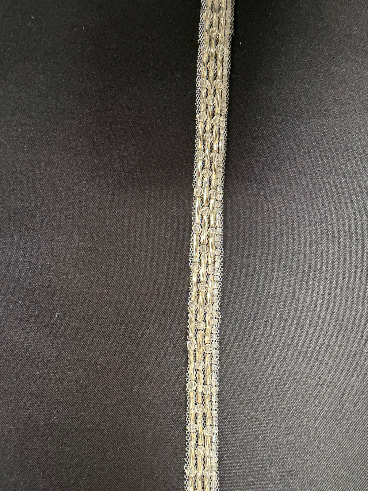 Silver Beaded Edging - EH2016