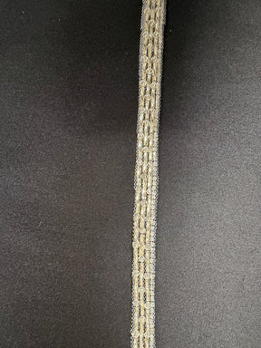 Silver Beaded Edging - EH2016