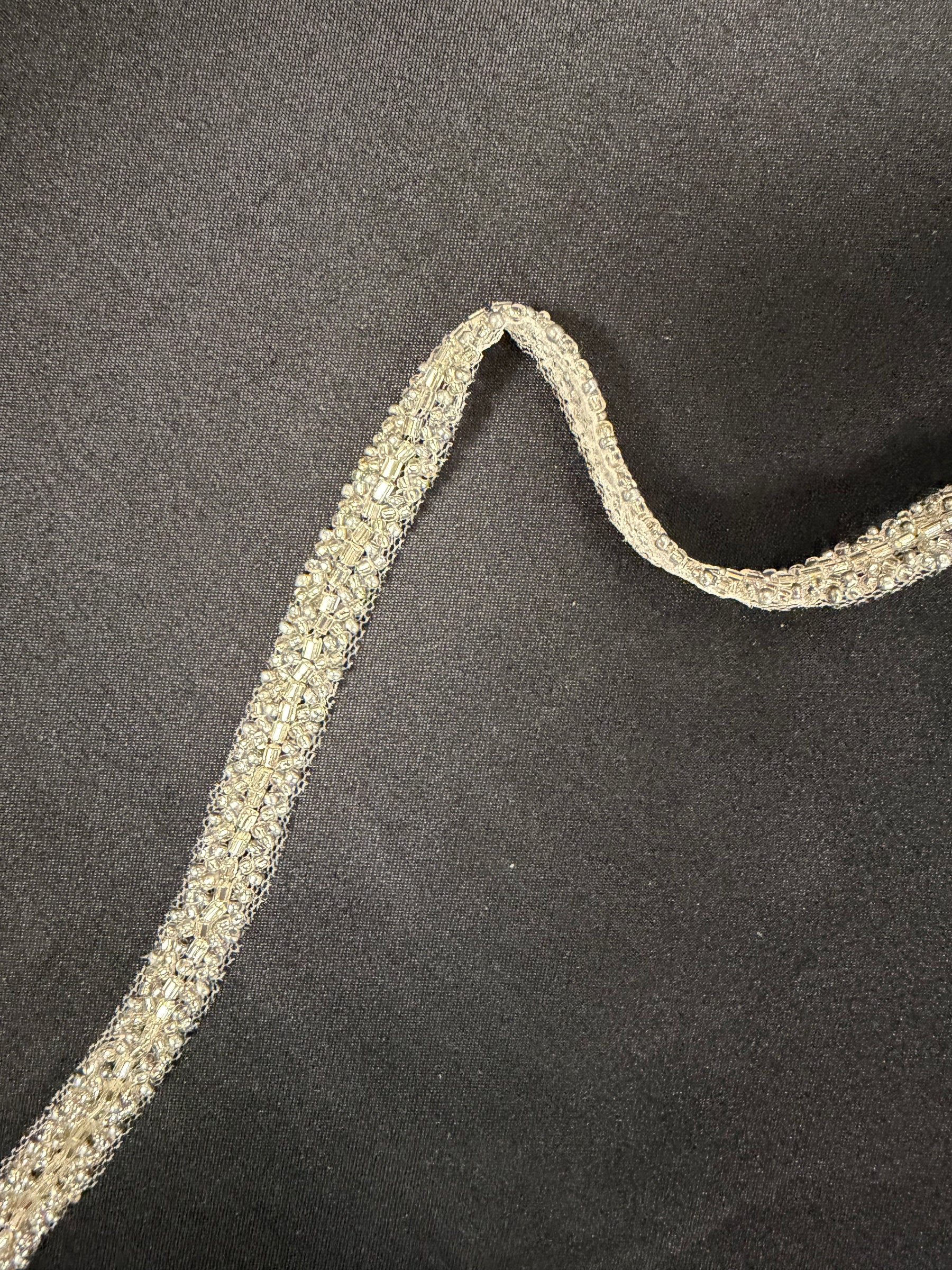 Ivory Beaded Edging - EH2009