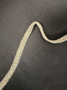 Ivory Beaded Edging - EH2009