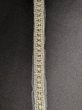 Crystal Beaded Edging - T724