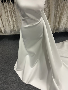 Ivory Silk Blend Satin - PS4002