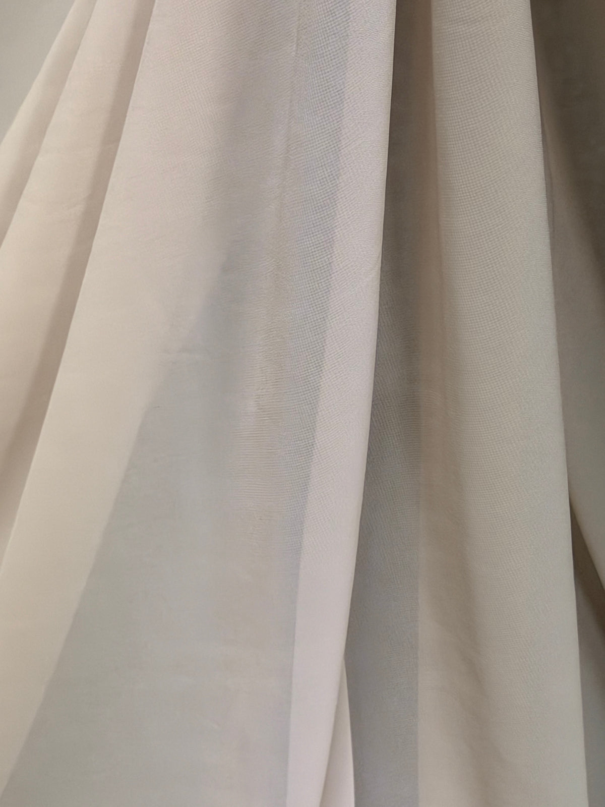Cappuccino Polyester Georgette - Silhouette