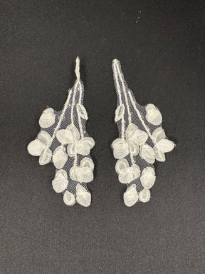 Ivory Floral Lace Appliques - MT6003