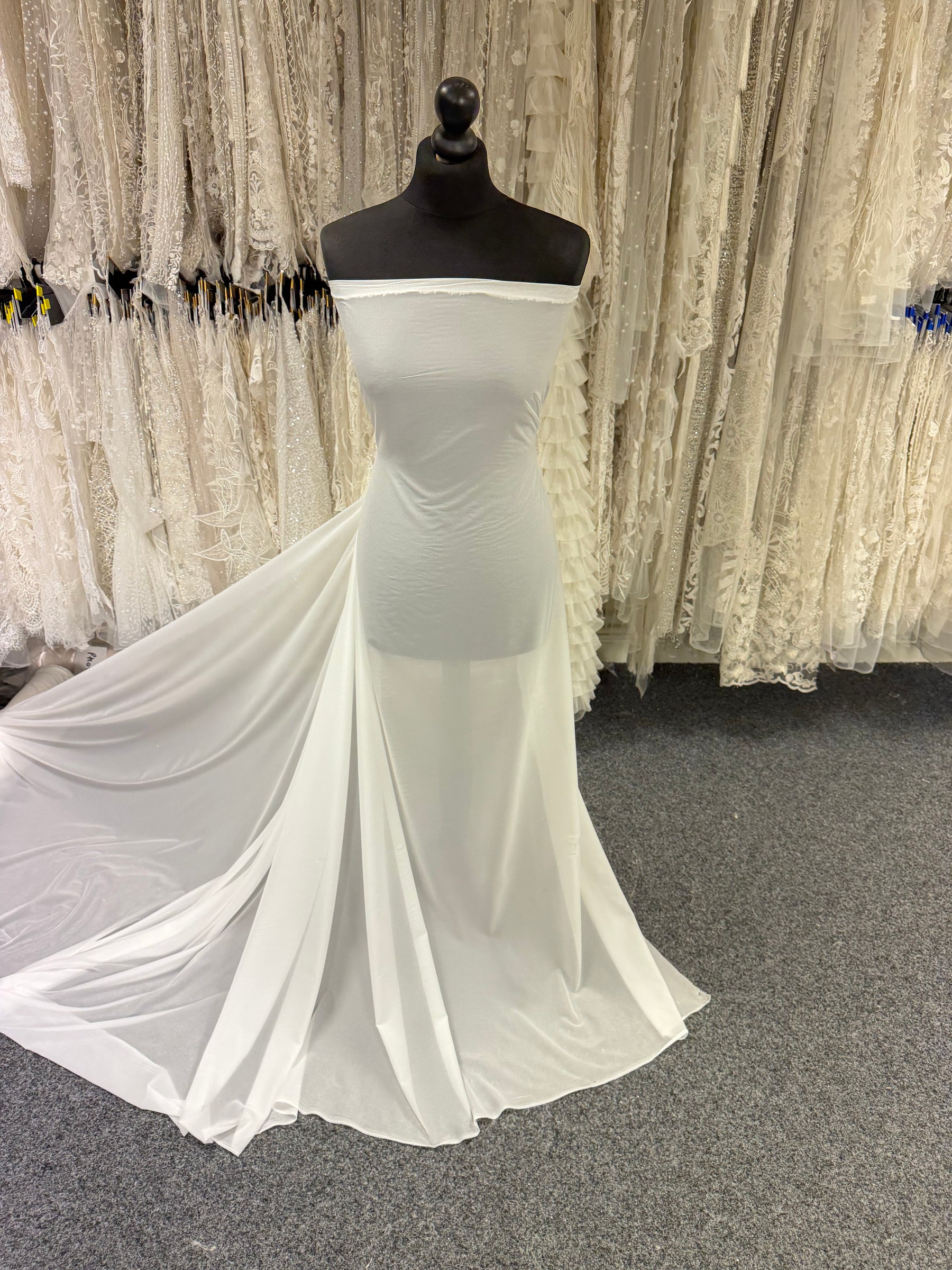 White Iron on Interlining - IN0002