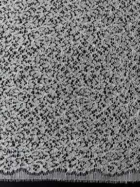 Ivory Corded French Lace - LA4005