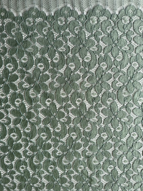 Peridot Green Corded French Lace - LA4008