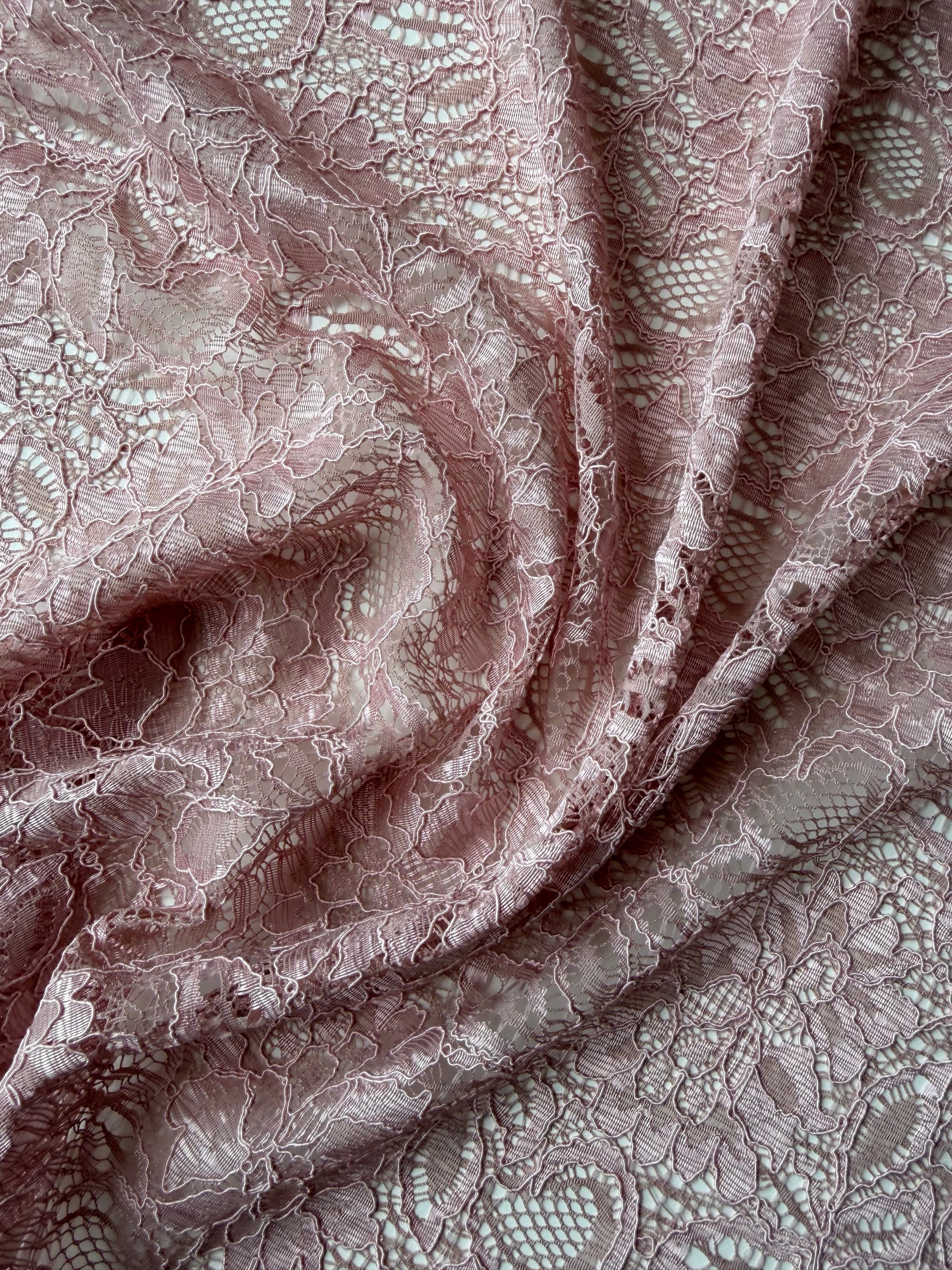 Pink Corded Lace - Tocca