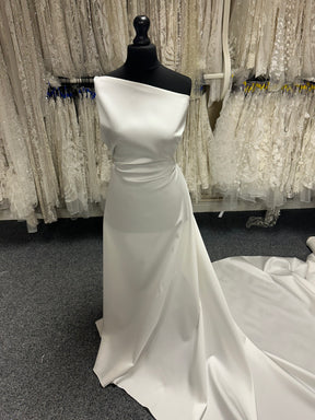 Pale Ivory Silk Blend Mikado - PS4004