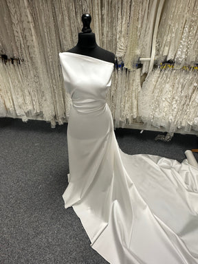 Pale Ivory Silk Blend Mikado - PS4004