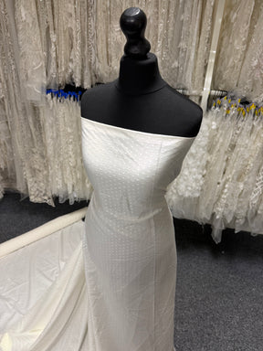 Ivory Dobby Spot Weave - PH5003