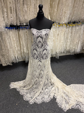 Ivory Guipure Lace - LB2006